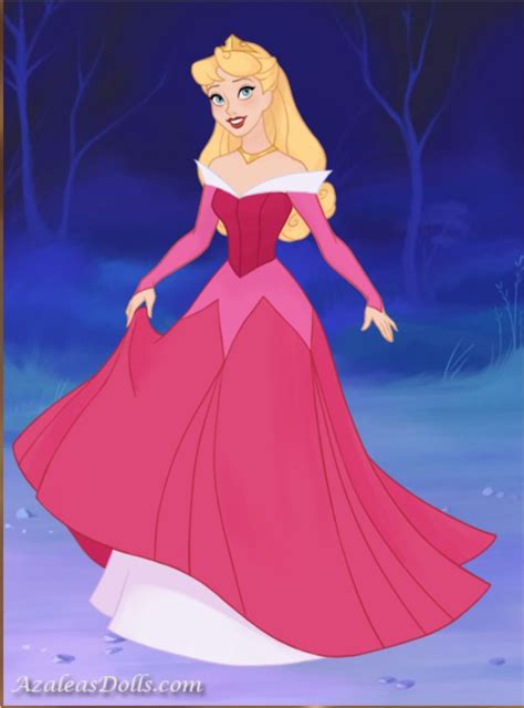 Princess Aurora in her pink dress from Fairytale Princess dress up game | Disney princess dress ...