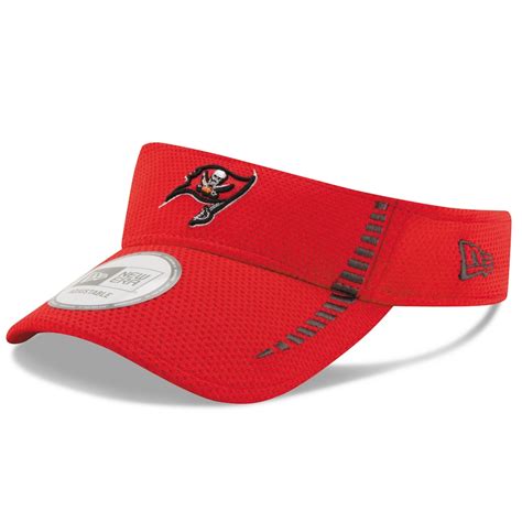 New Era Tampa Bay Buccaneers Red Speed Training Mesh Visor