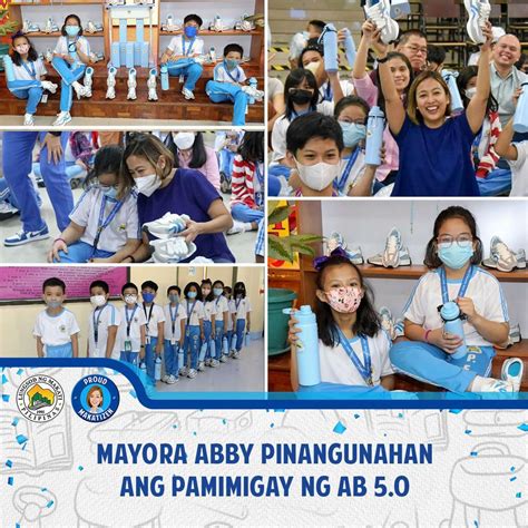 PIA - Makati students to get newest pair “AB 5.0” rubber shoes