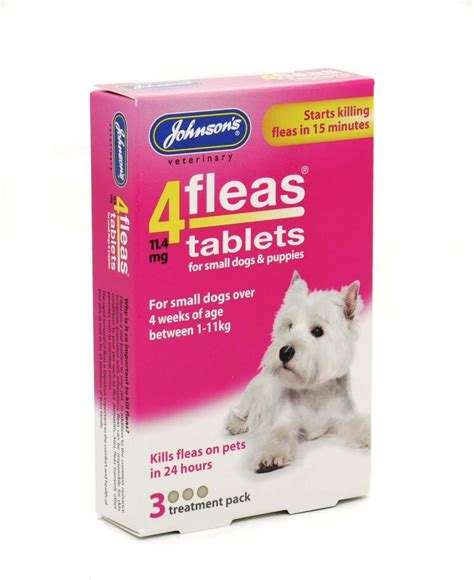 VetIQ Flea Guard, 90 Tablets, Flea Treatment for Dogs & Cats Keeps Fleas, Ticks & Mosquitoes ...