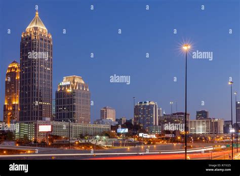 Downtown Atlanta skyline Stock Photo - Alamy