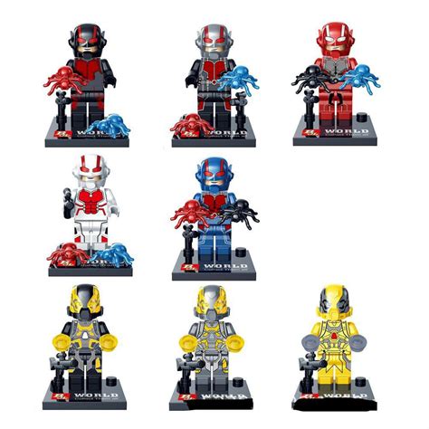 Ant-Man Yellowjacket Minifigures Lego Compatible Ant-Man Movie Set