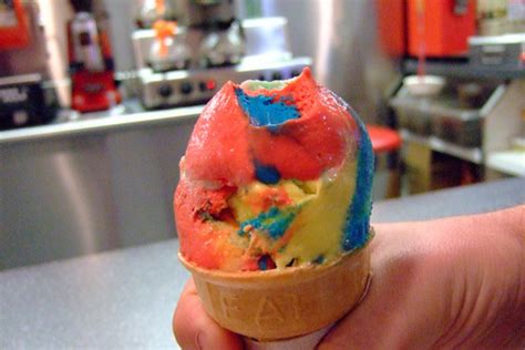 The Superman Ice Cream Flavor Is Just as Mysterious as the Superhero