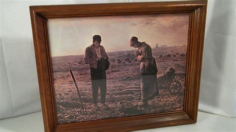 THE ANGELUS by Jean Francois Millet - EARLY AMERICAN FOLK ART - FARMER ...