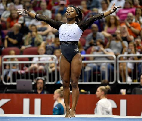 Simone Biles takes gold medal at US Classic gymnastics