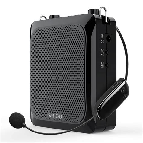 Buy Voice Amplifier Bluetooth, Microphone Amplifier Wireless 25 Watt Sound System Portable with ...