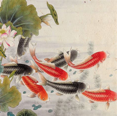 Koi Fish Art Paintings