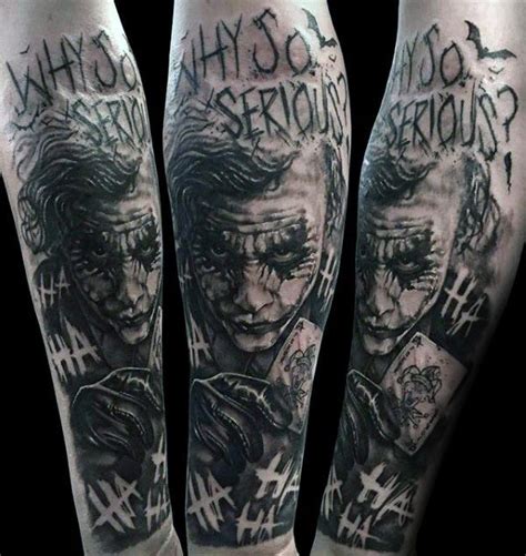 Joker Tattoo Half Sleeve