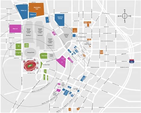 mercedes_benz_stadium_parking_map - Stadium Parking Guides