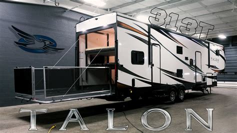 2018 Jayco Talon Toy Hauler 313T - YouTube