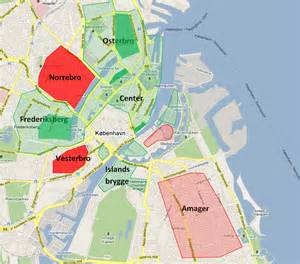 Copenhagen Neighbourhoods Map