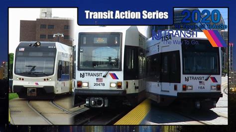 Light Rail in New Jersey - NJ Transit TrAcSe 2020 - YouTube