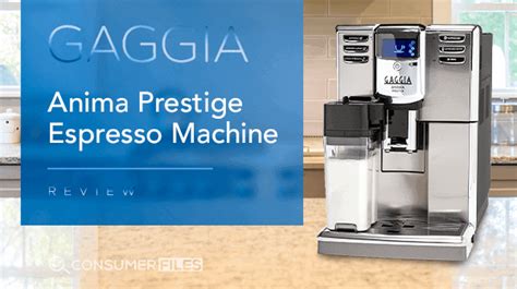 Gaggia Anima Prestige Espresso Machine Review 2024