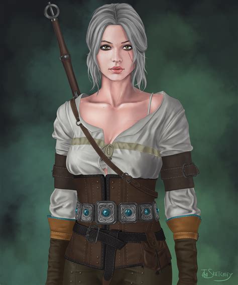 Cirilla - Witcher 3 by IamSketchify on DeviantArt