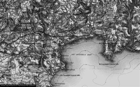 Old Maps of St Austell Bay, Cornwall - Francis Frith