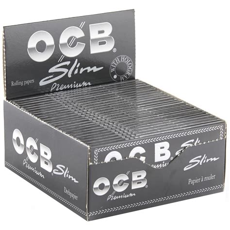 Ocb Premium Black Ks Slim Rolling Papers & Supplies | GoSensi