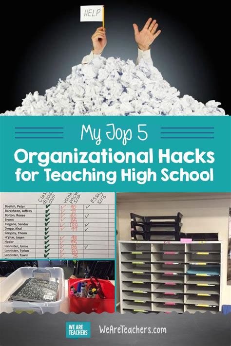 the top 5 organizational hacks for teaching high school students to use their hands and fingers