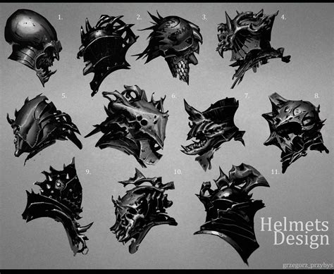 ArtStation - Helmet Design 2