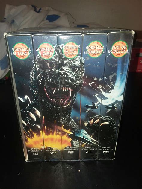 Godzilla VHS collection | Godzilla, Sci fi horror, Son of godzilla