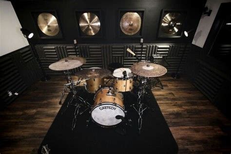 Mike Johnston's Drum Room | Home music rooms, Music studio room, Drum room