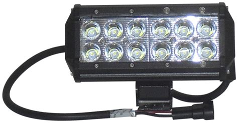 6 inch Cree LED Light Bar, 36 Watts, 2800 lumens