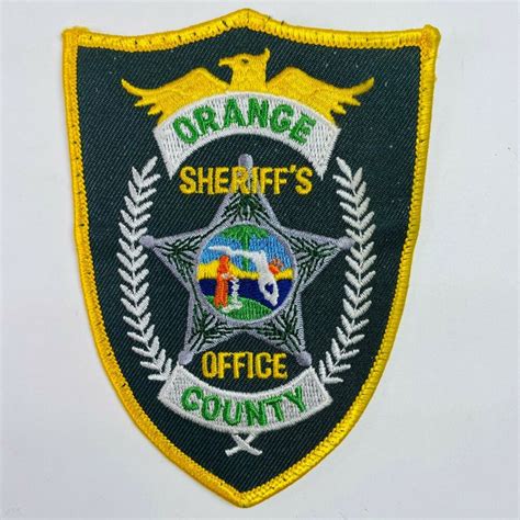 Orange County Sheriff Florida FL Patch (A4-A) | eBay in 2021 | County sheriffs, Sheriff, Orange ...