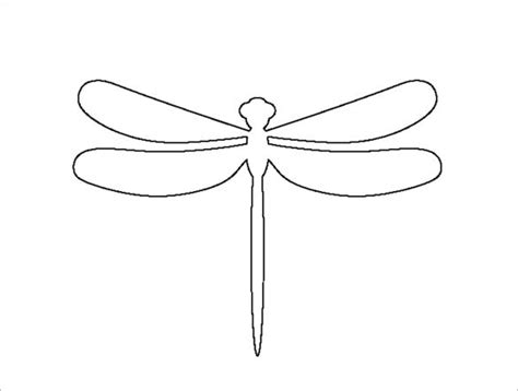 Dragonfly Printable Template Free Printable Papercraft Templates ...