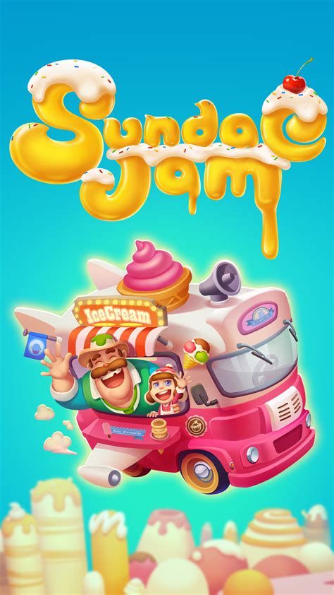 Ice Cream Sundae Jam - FREE Match 3 Puzzle & Arcade Game: Amazon.co.uk: Appstore for Android