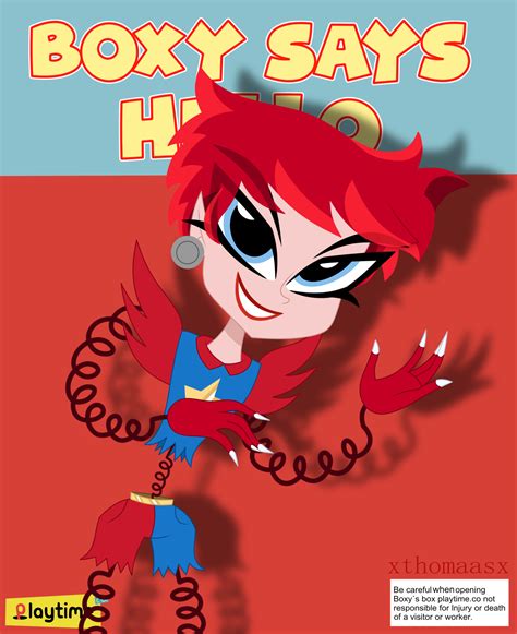 Boxy Boo Poster by xthomaasx on DeviantArt