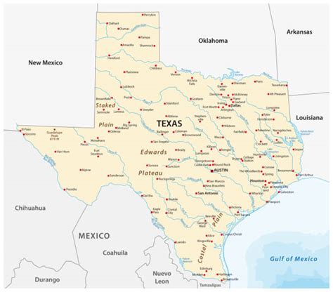 North Texas Map Showing Cities - Get Latest Map Update