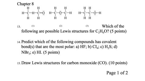 C2h6o Lewis Structure