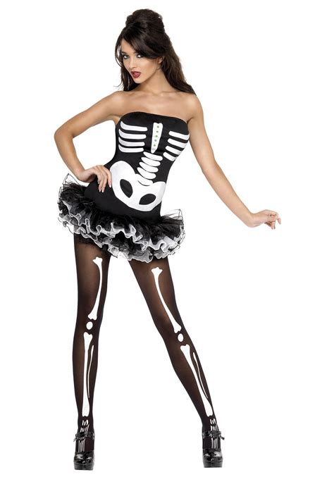 Sexy Skeleton Women's Costume