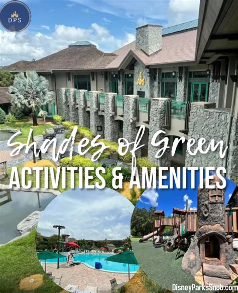 Shades of Green Resort Activities & Amenities - Happily Ever Park Hoppers