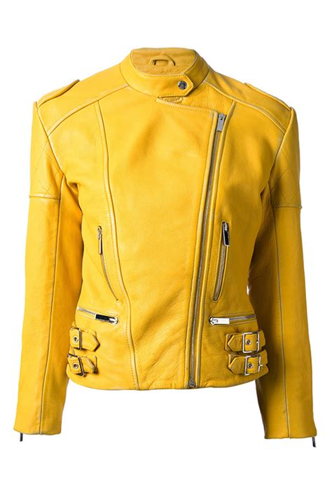 Yellow Leather Jackets – Jackets