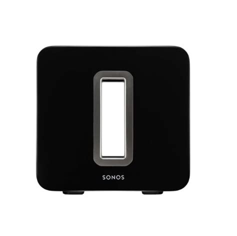 SONOS SUB Wireless Subwoofer, Black/Silver | HouseholdAudio