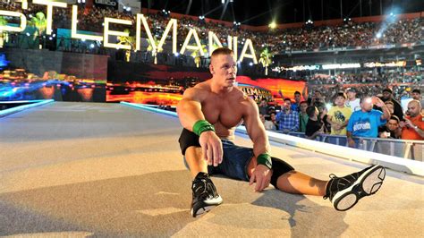 WWE WrestleMania Flashback: John Cena battles The Rock at WrestleMania 28