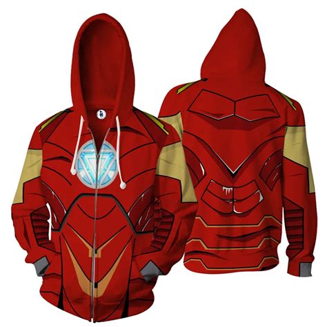 Avenger 3 Iron Man hoodies Fashion men 3d print Hoodies Streetwear ...