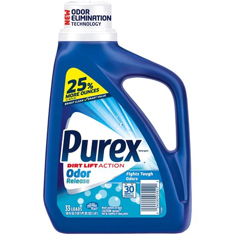 Purex Liquid Laundry Detergent, Odor Release, 50 Ounce, 33 Loads - Walmart.com