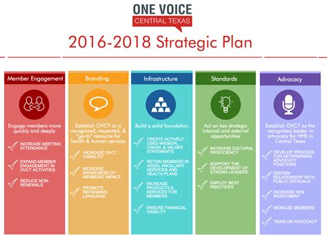 One Voice Central Texas Strategic Plan for 2016-2018