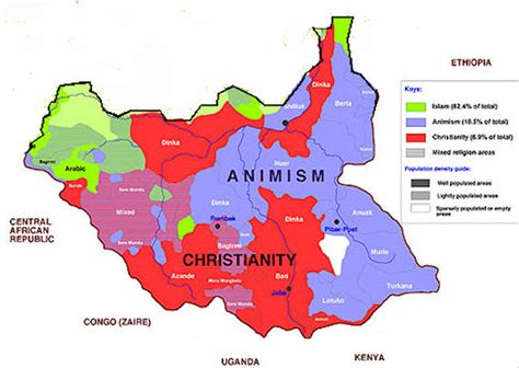 South Sudan - Maps