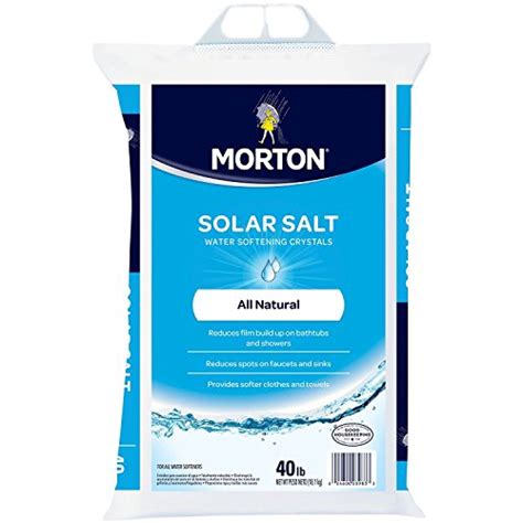 Morton Solar Salt Water Softening Crystals (40 lbs.) | 0745352120890 ...