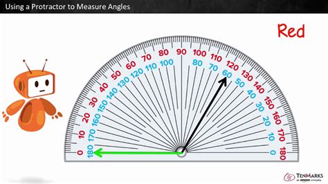 Using a Protractor to Measure Angles: 4.MD.6 - YouTube