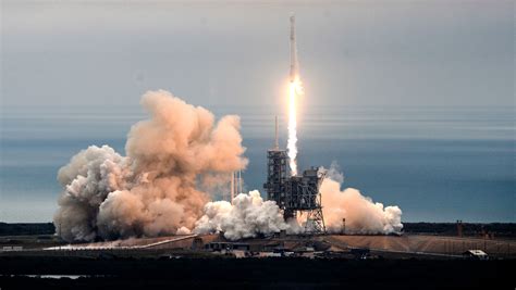 SpaceX Falcon 9 rocket launches from Cape Canaveral