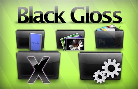 Black Glossy Icon Set by thepm34 on DeviantArt