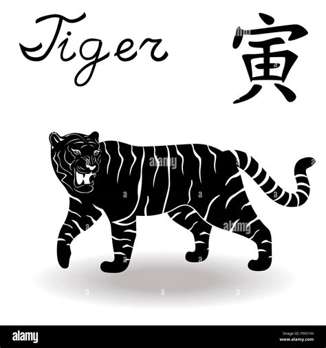 Chinese Zodiac Symbols Tiger