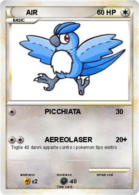 Pokémon AIR 52 52 - PICCHIATA - My Pokemon Card