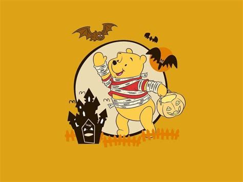 [100+] Winnie The Pooh Halloween Wallpapers | Wallpapers.com