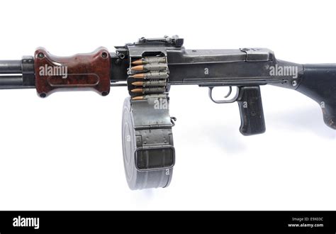 Russian RPD machine gun Stock Photo - Alamy