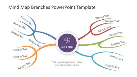 Mind Map Branches PowerPoint Template - SlideModel