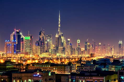 Dubai Skyline by hessbeck-fotografix on deviantART | Verenigde arabische emiraten, Dubai, Skyline